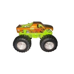 Hot Wheels 2006 Monster Jam "Rap Attack" 1:64 1/64 Rare Green Metal Diecast